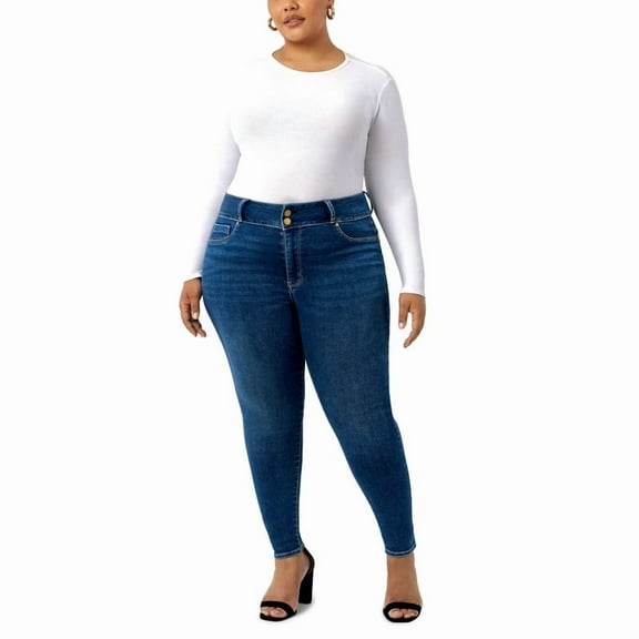 Women's Plus High Rise Curvy Jean - Denali