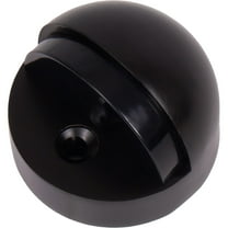 High Rise Dome Door Stop, 1-1/4" High, Matte Black by Stone Harbor Hardware