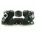 thumbnail image 1 of High Rise Intake Manifold for 1957-1995 SBC 350, Black, 1 of 1
