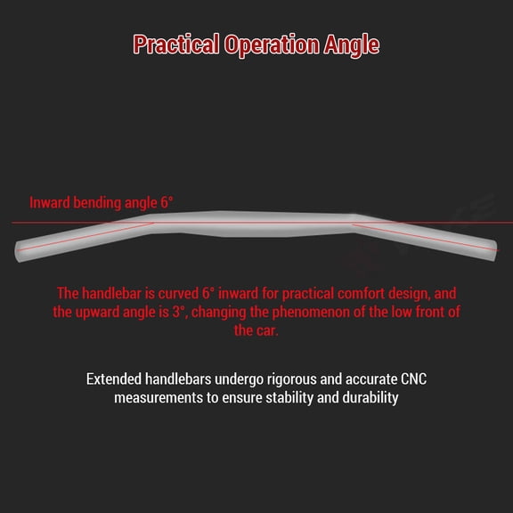 High Rise Mountain Bike Handlebars Mountain 31.8MM Mountain Bike Handlebar Aluminum Alloy Riser Handlebar 30MM Rise 780MM Wide Bar with Paint Matte Surface