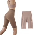 thumbnail image 1 of High Rise Tummy Control Biker Shorts for Women, Quick Dry Stretch Workout Compression Shorts, 1 of 6