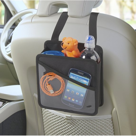 High Road Car Headrest Organizer - Front Seat Organizer and Car Seatback Storage Bin