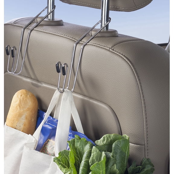 High Road CarHooks® Car Seat Headrest Hangers - Solid Metal Headrest Hooks for Cars, Trucks and SUVs