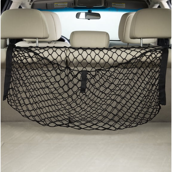 High Road Heavy Duty Trunk Storage Net and Cargo Organizer for SUV and Hatchback