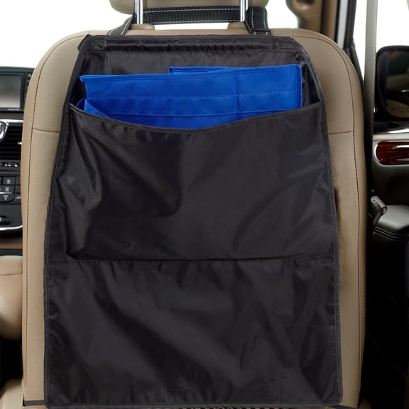 High Road Car Seat Back Protector - Set of 2 Back Seat Kick Mats for Kids