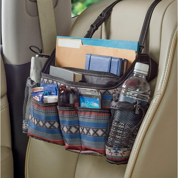 High Road SwingAway Patterned Car Front Seat Organizer (Southwest)