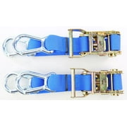 High Roller Tie Downs HR801-20 Ratchet Ultra Tie Down - Blue