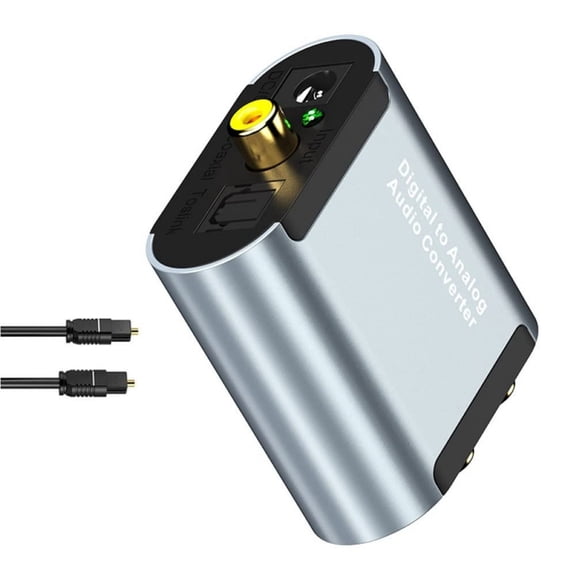 High Sampling Rate 192kHz Sound Converters Aluminum AntiInterferences Design For TVs Bluray Player Devices