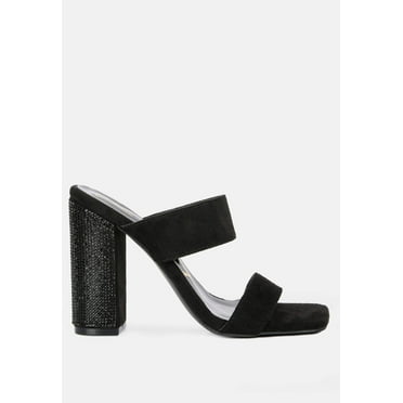 High Sass Rhinestone Embellished Sandals