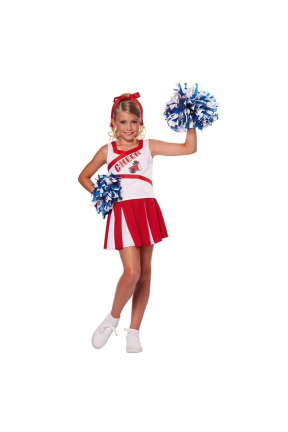 High School Cheerleader Child Costume