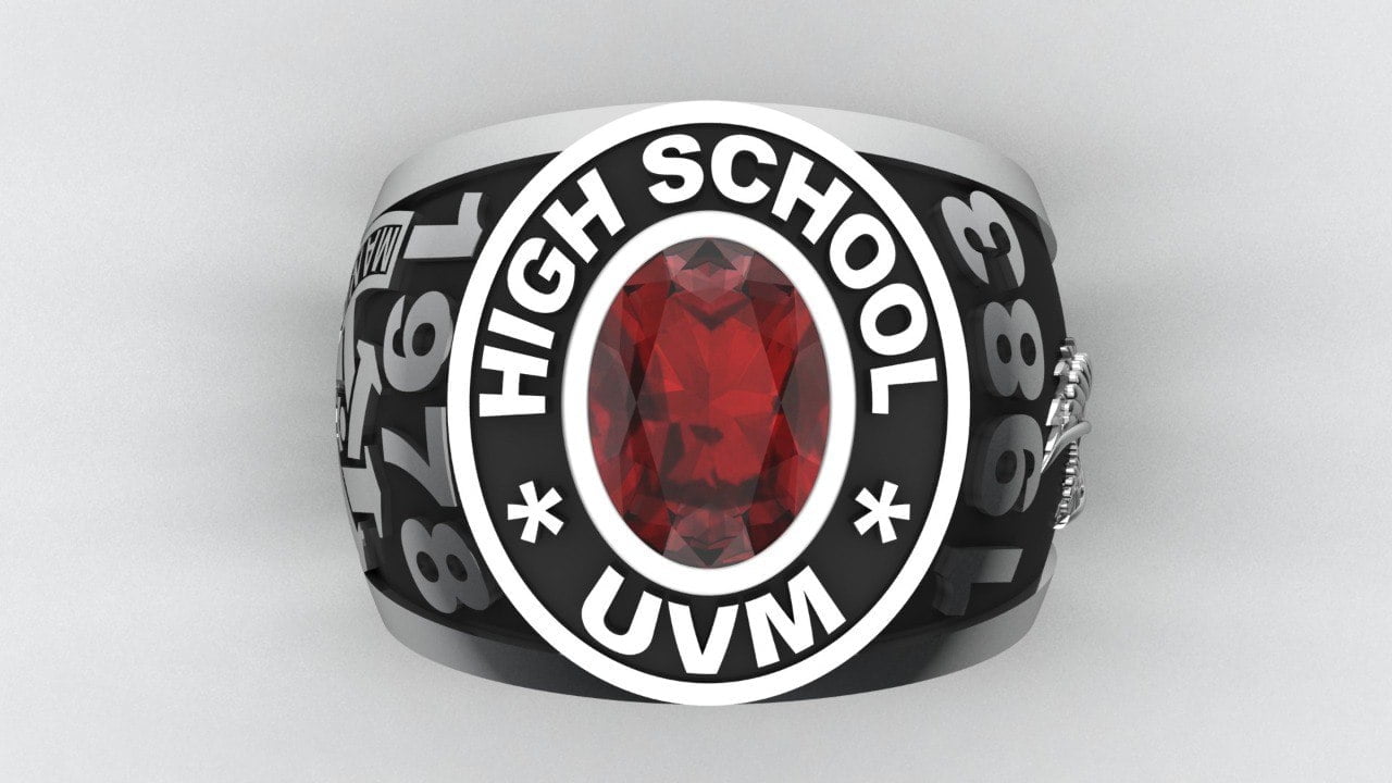 High School Class Ring, Graduation Ring for Students, College or ...