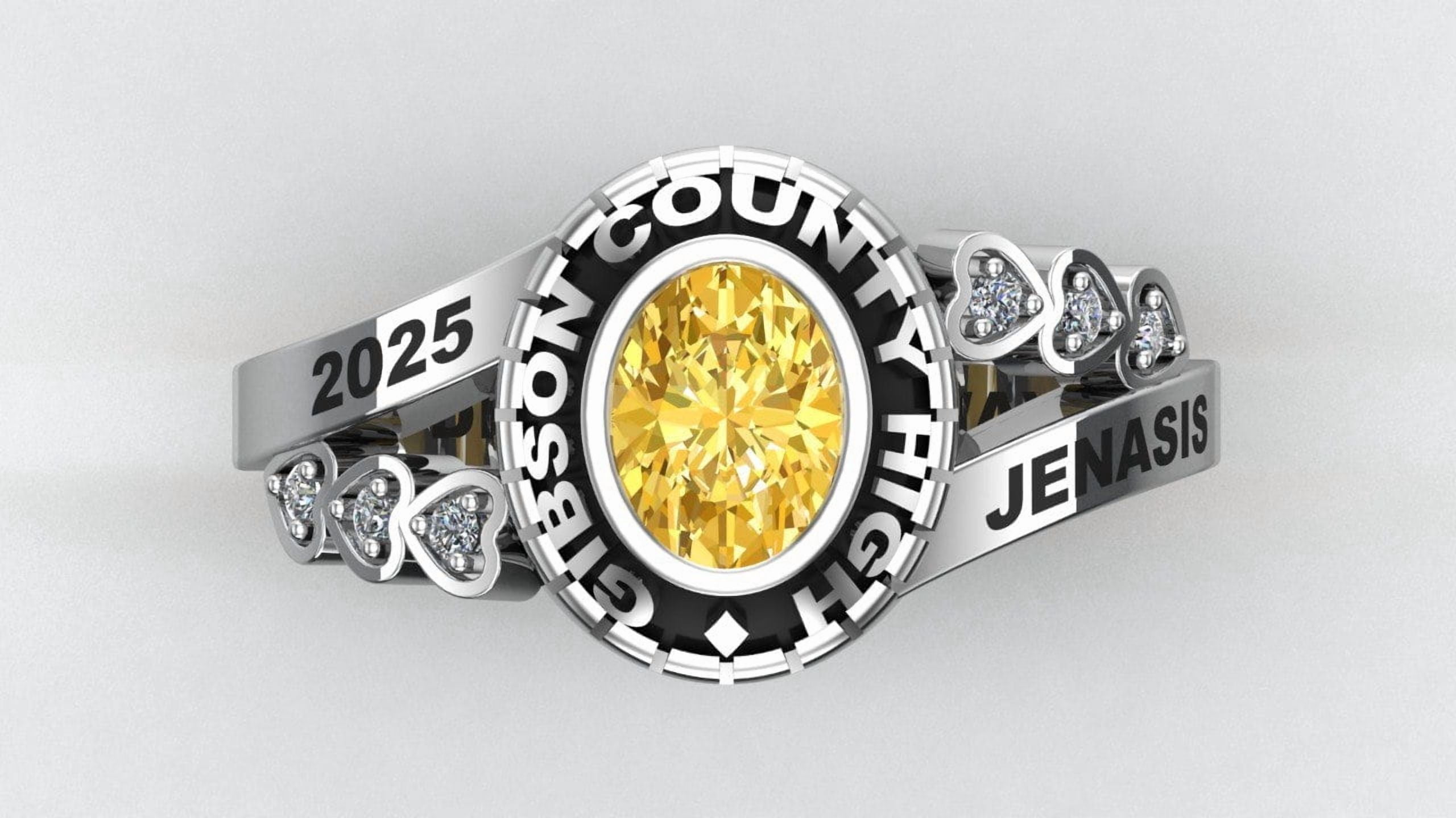 High School Class Ring, Graduation Ring for Students, College or ...