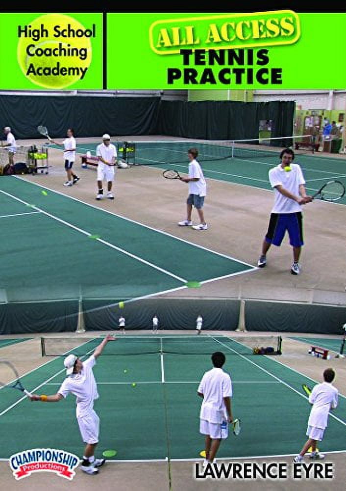 High School Coaching Academy: All Access Tennis Practice DVD