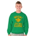 thumbnail image 1 of Funny Graduation Whew That Was Close Sweatshirt for Men or Women Brisco Brands L, 1 of 6