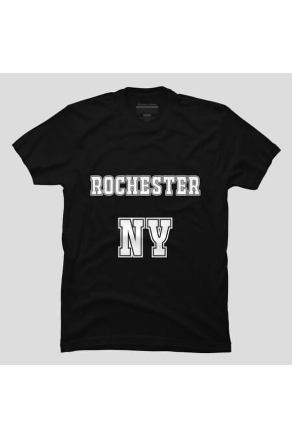 High School College University Font Rochester NY, H32409 Unisex T-Shirt, Up to 5XL Available