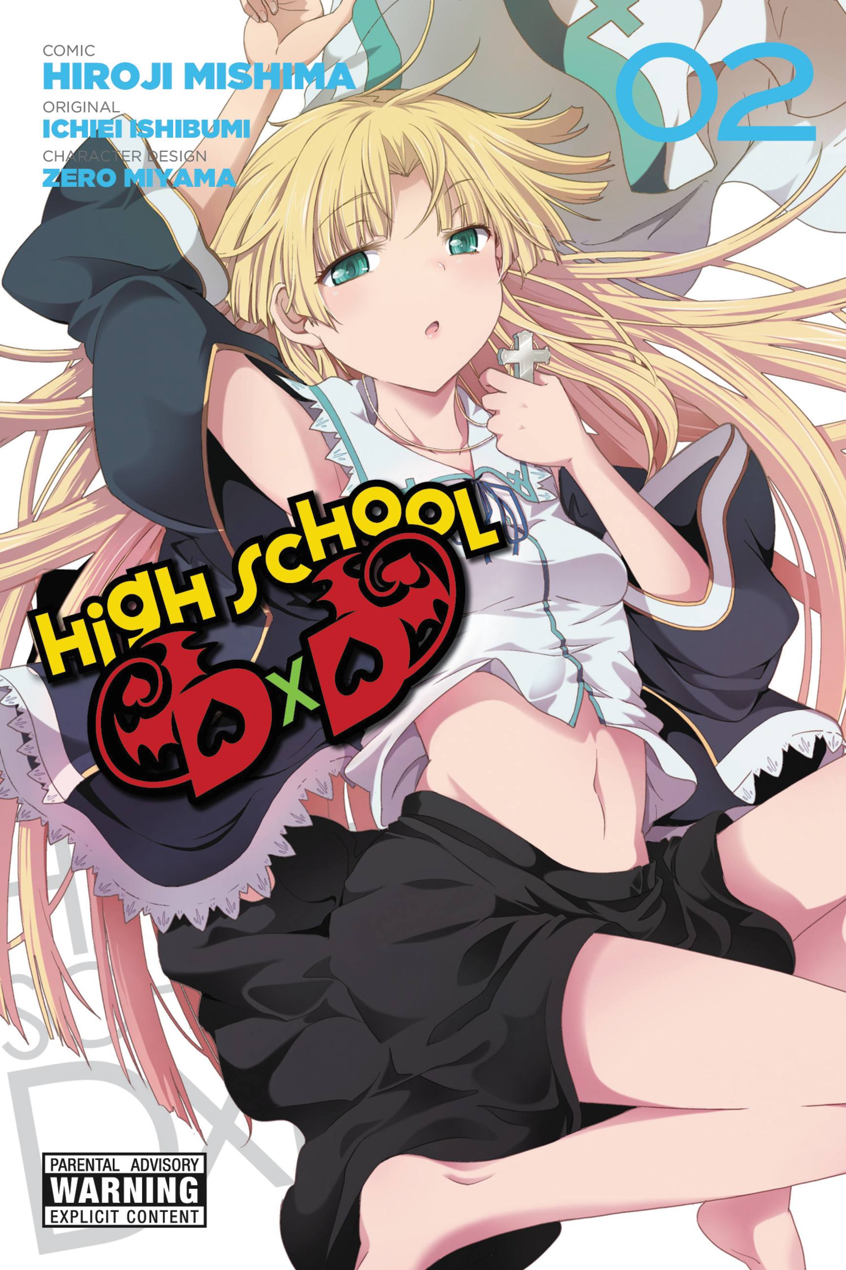 High School DxD Vol. 4 Manga – English, Yen Press, Hiroji Mishima, Ichiei Ishibumi
