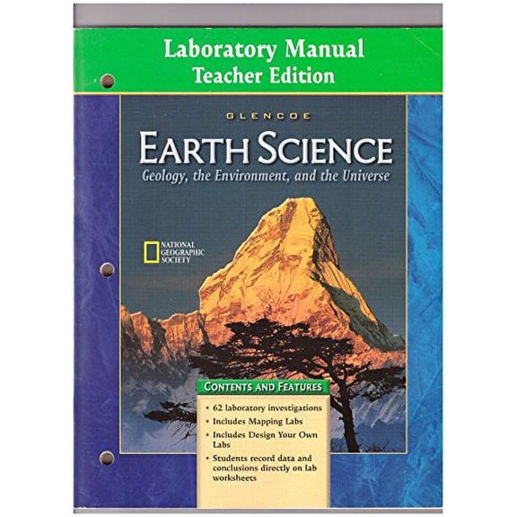 Pre-Owned High School Earth Science: Geology, the Environment, and the Universe, Laboratory Manual Hardcover