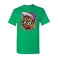 thumbnail image 1 of High School Favorite Tiger Cool Parody Adult DT T-Shirts Tee (Small, Irish Green), 1 of 2