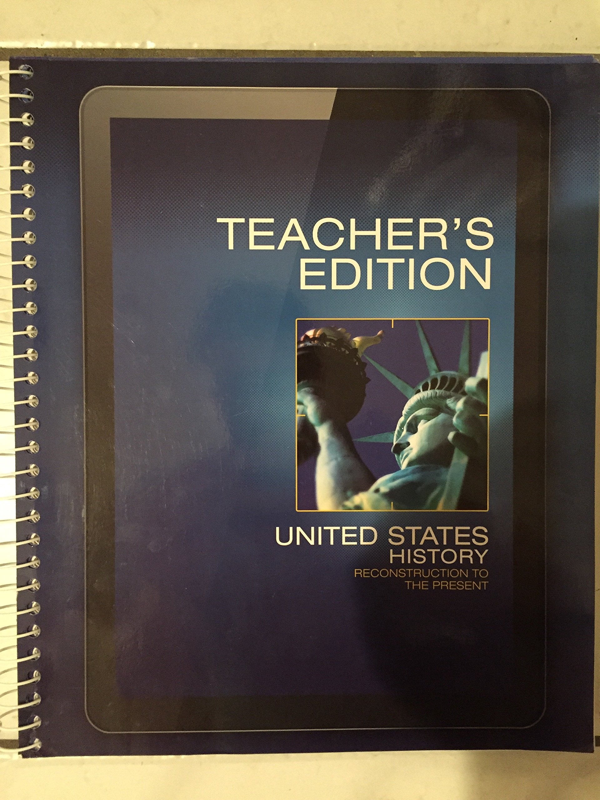 New - High School Grade 10 (Teacher's Edition): United States History ...