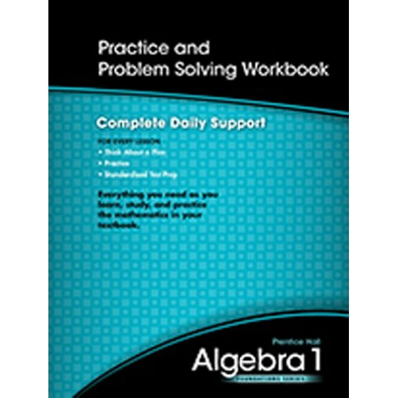 Pre-Owned High School Math 2011 Algebra 1 All-In-One Student Workbook Grade 8/9 (Paperback) 0133688771 9780133688771