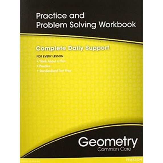 Pre-Owned High School Math 2011 Geometry Foundations Practice & Problem Solving Workbook Paperback