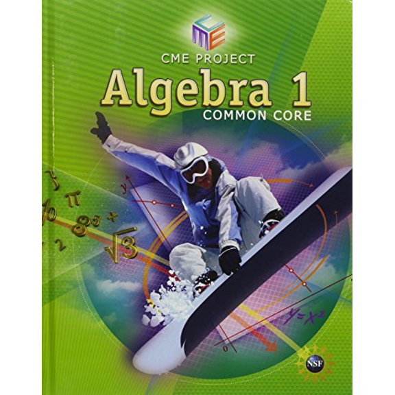 Pre-Owned High School Math Cme Common Core Algebra 1 Student Edition Grade 9/12 (Hardcover) 1256741469 9781256741466