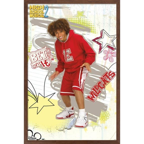 High School Musical 2 - Bet On It Wall Poster, 22.375" x 34" Framed
