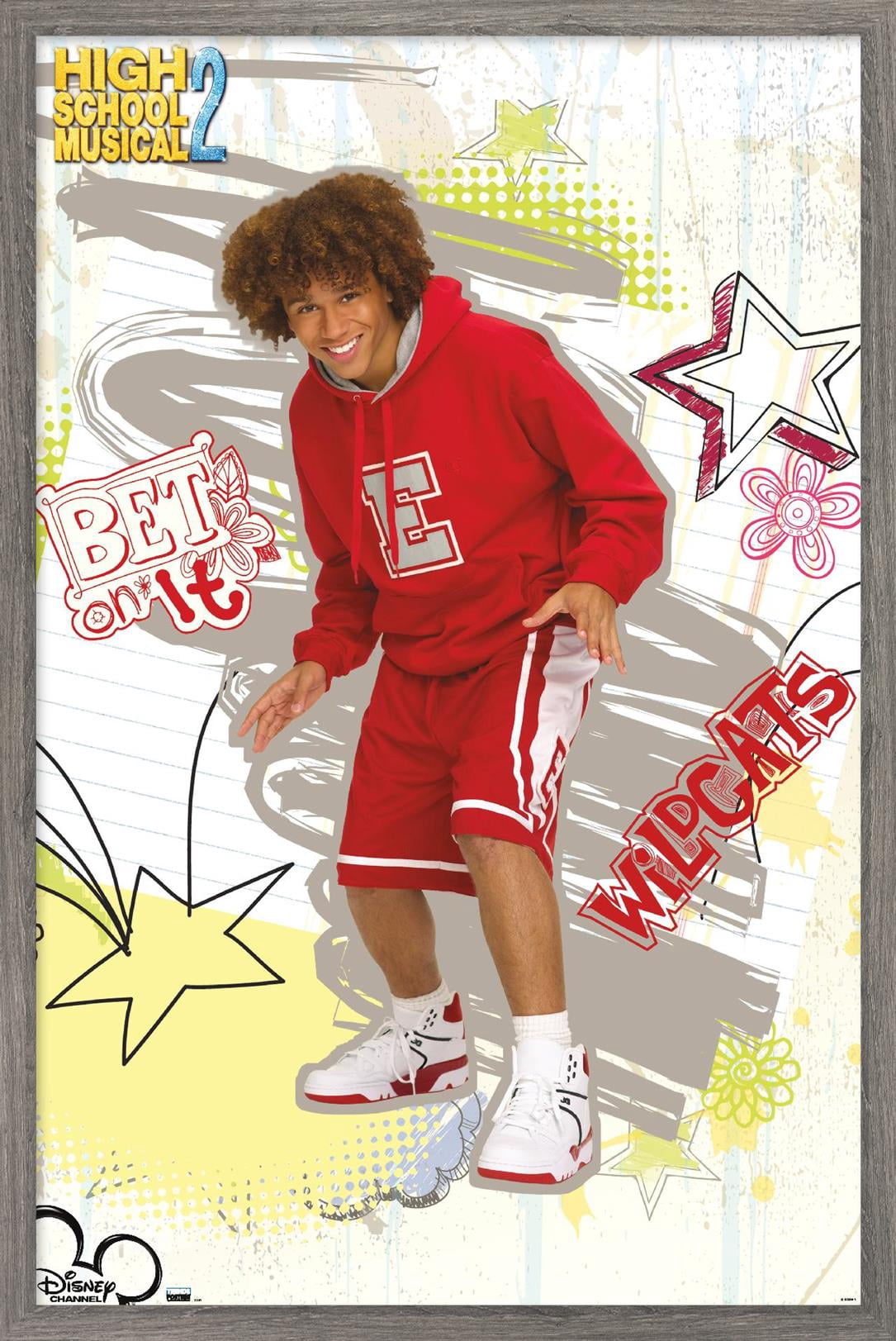 High School Musical 2 - Bet On It Wall Poster, 22.375" x 34" Framed