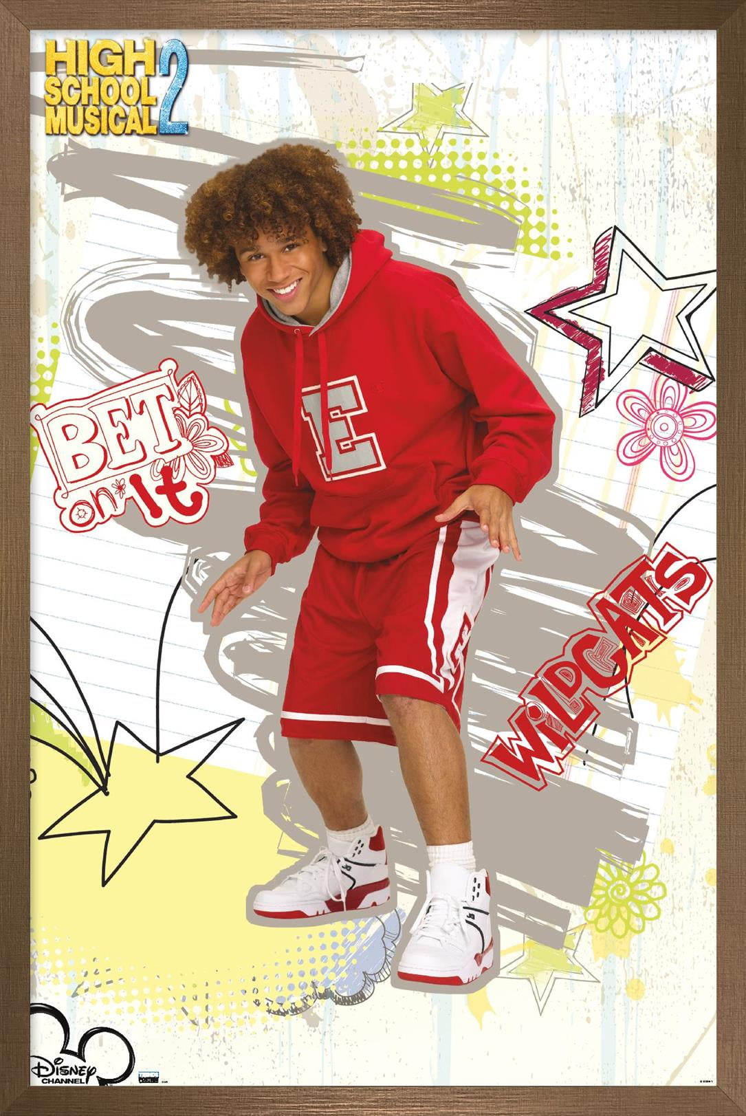 High School Musical 2 - Bet On It Wall Poster, 22.375" x 34" Framed