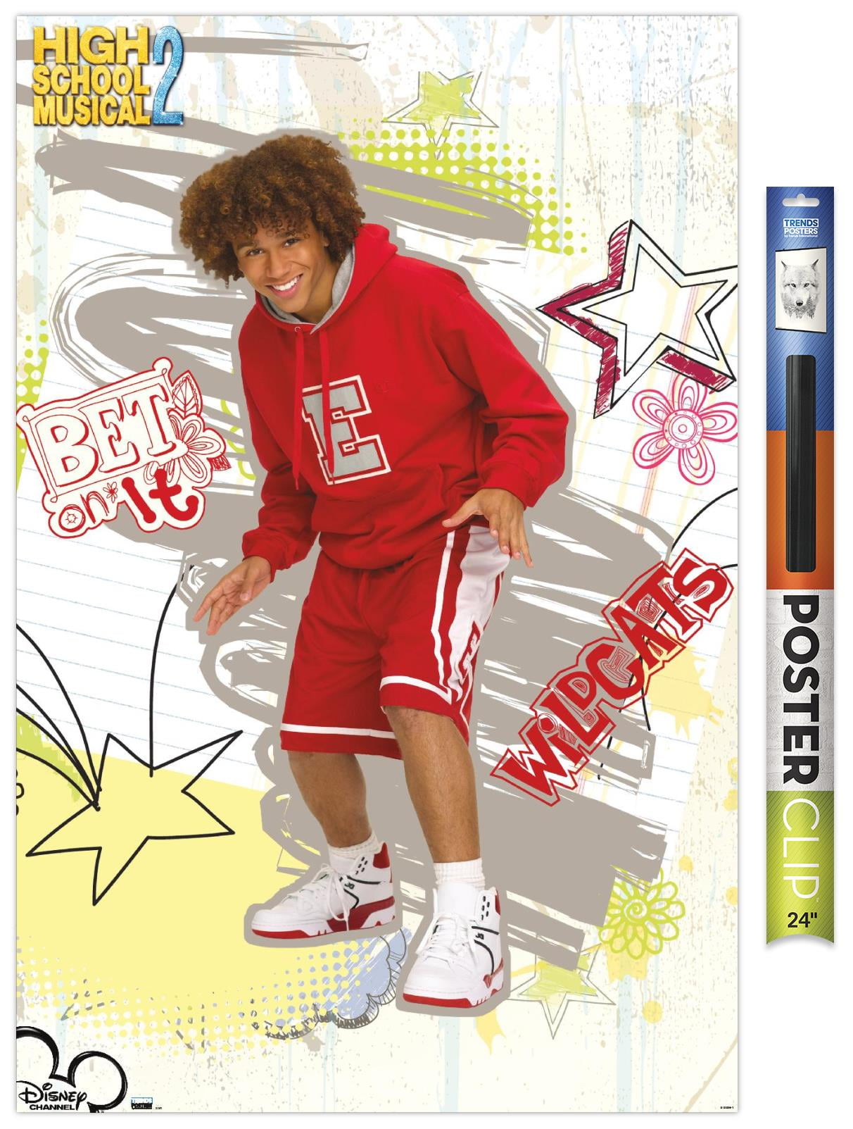 High School Musical 2 - Bet On It Wall Poster, 22.375" x 34"
