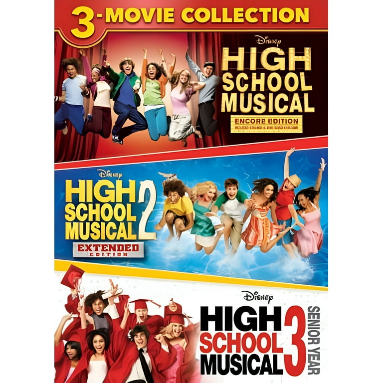 High School Musical: 3-Movie Collection (DVD), Walt Disney Video