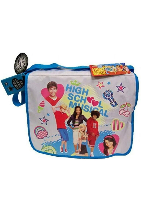 High School Musical Messenger Bag Large Size for 7 years and up, Adjustable Shoulder Strap.