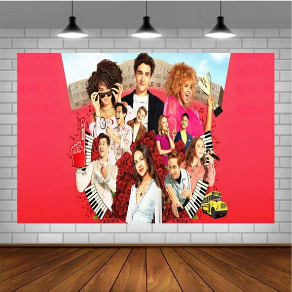 High School Musical Taspestry Post Banner Backdrop Background Wall Decor Party Supplies Movie Fans