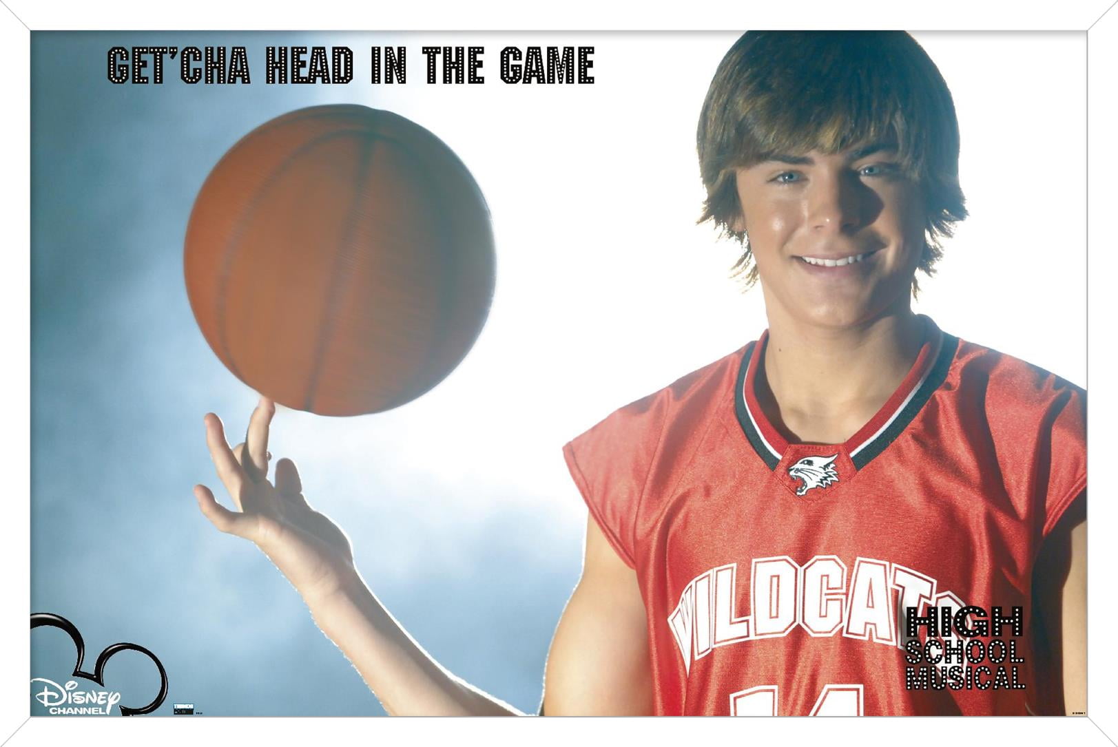 High School Musical - Troy - Game Wall Poster, 22.375" x 34" Framed
