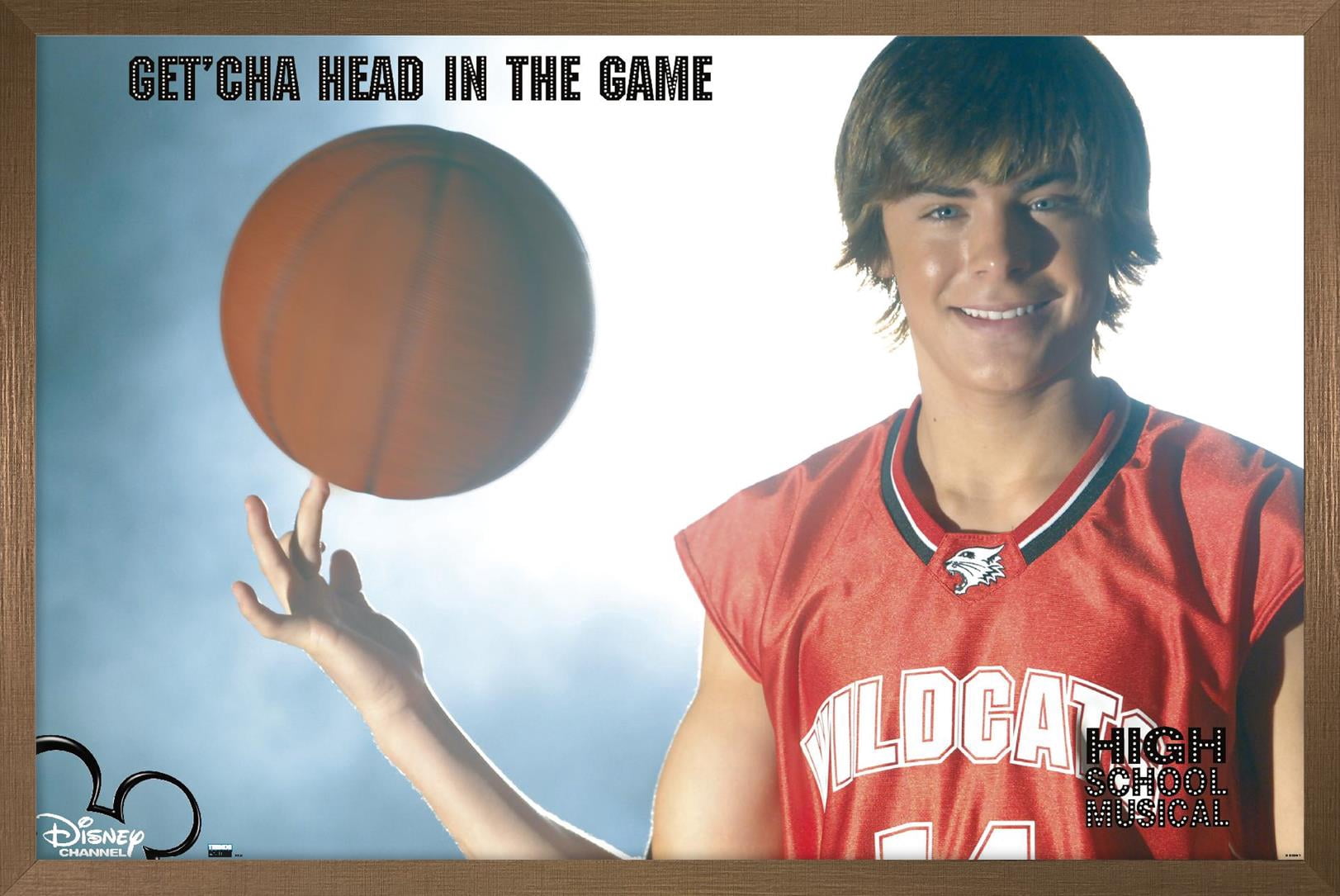 High School Musical - Troy - Game Wall Poster, 22.375" x 34" Framed