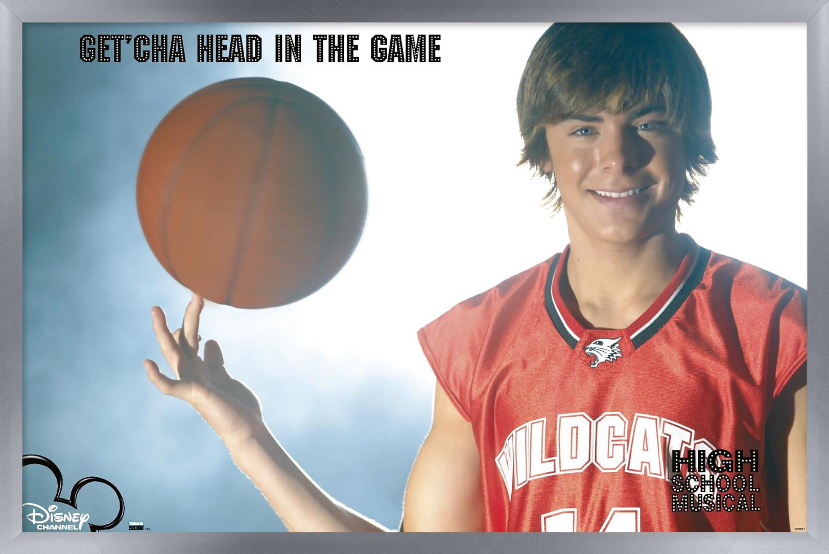 High School Musical - Troy - Game Wall Poster, 22.375" x 34" Framed