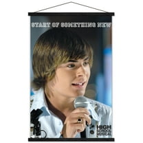 High School Musical - Troy - Sing Wall Poster with Magnetic Frame, 22.375" x 34"