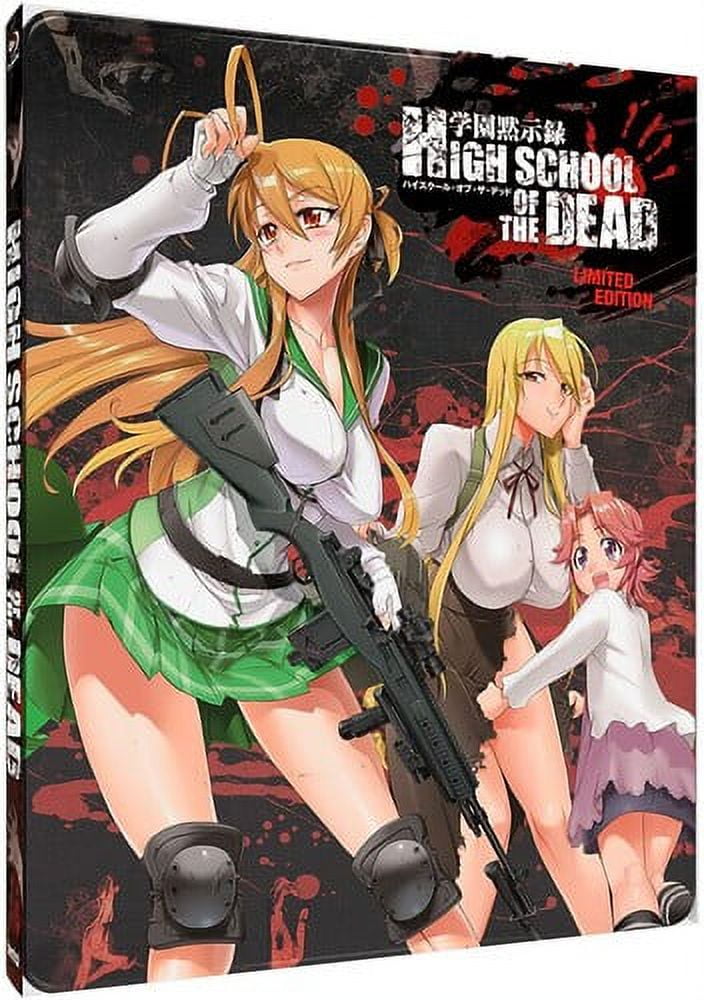 High School Of The Dead (Blu-ray) (Steelbook), Sentai, Anime & Animation 