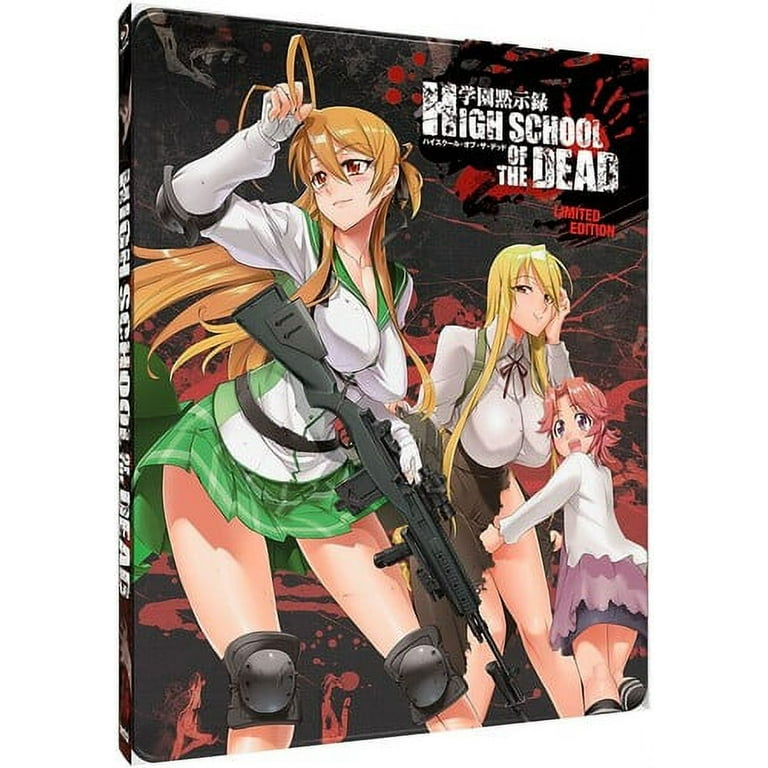 High School Of The Dead (Blu-ray) (Steelbook), Sentai, Anime & Animation 