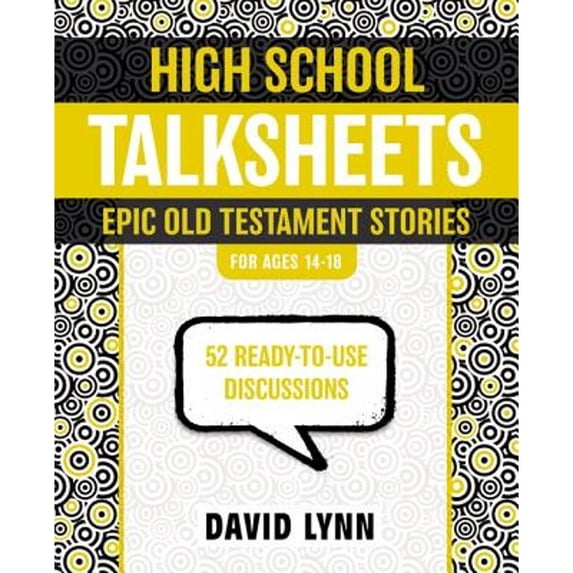 Pre-Owned High School Talksheets, Epic Old Testament Stories: 52 Ready-To-Use Discussions (Paperback) 0310889359 9780310889359