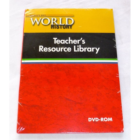 High School World History 2014 Survey Pearson Teacher Resource Library DVD-ROM