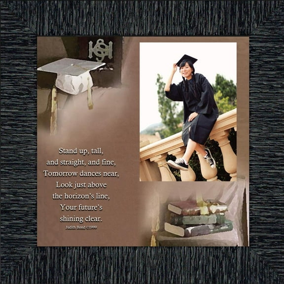 High School or College Graduation, Personalized Picture Frame, 10x10 6570