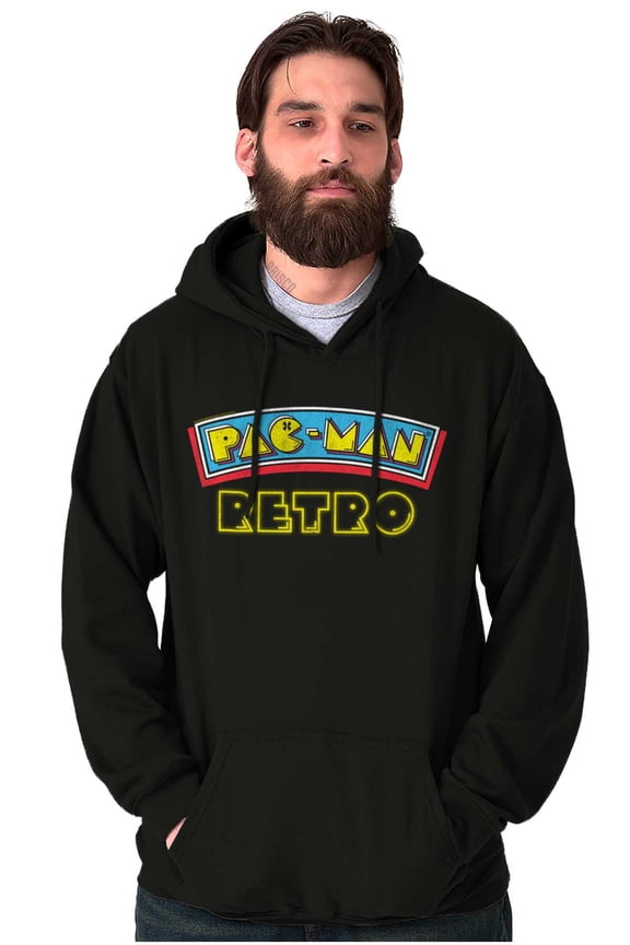 High Score 80's Arcade Pacman Hoodie Sweatshirt Women Men Brisco Brands X