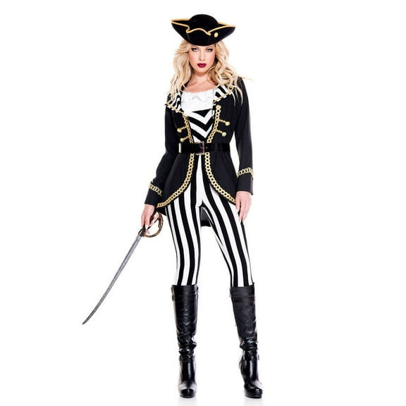 High Seas Pirate Captain - Womens Sexy Costume