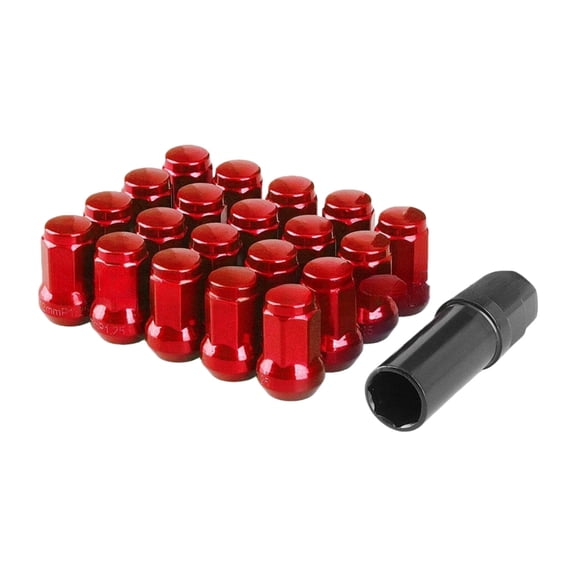 High Security 7Point External Lug Nuts with 1 Socket For Car Truck SUV With AntiTheft Design And Vibration Resistance