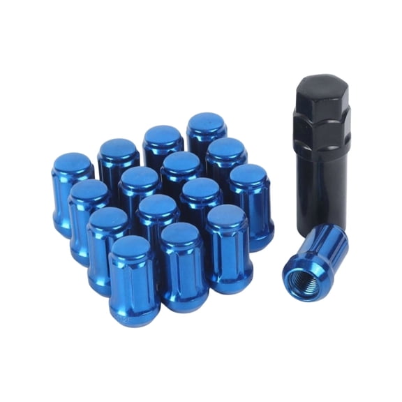 High Security Anti Theft Wheel Lock for Car SUVs Trucks Carbon Steel Lug Nut with Unique Polygonal Design