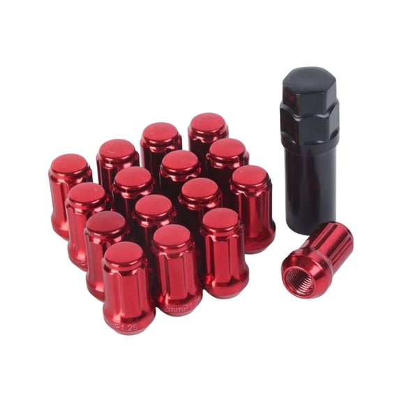 High Security Anti Theft Wheel Lock for Car SUVs Trucks Carbon Steel Lug Nut with Unique Polygonal Design