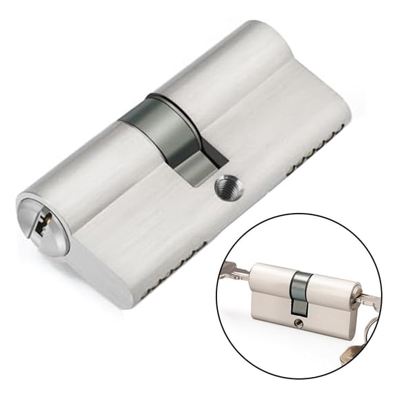 High-Security Bedroom Door Lock Cylinder for Indoor Use, Anti-Theft & Anti-Pry