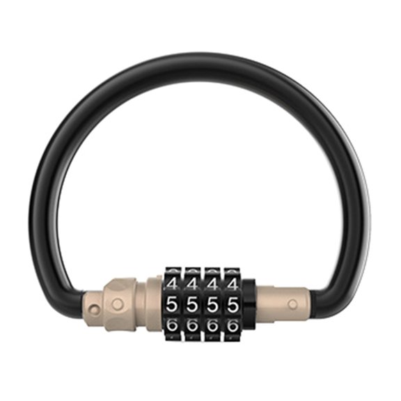 High Security Bicycles Combination Lock Weatherproofed Combination Cable Lock for Outdoor Lockers Bicycles