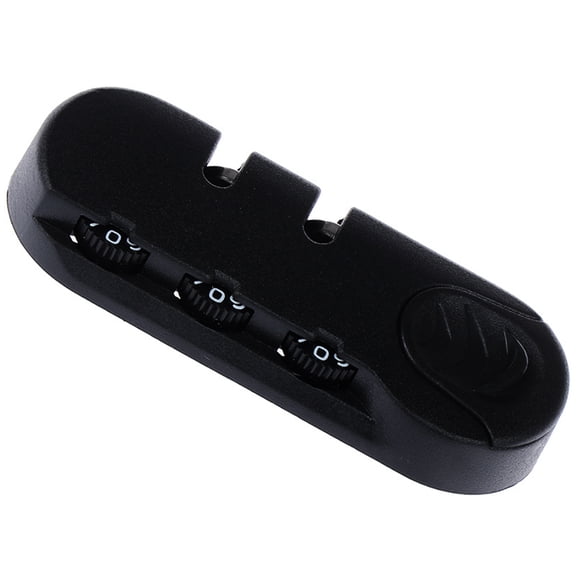 High Security Black Travel Luggage Lock with 3 Digit Combination Suitcase Security Lock for Suitcases and Backpacks